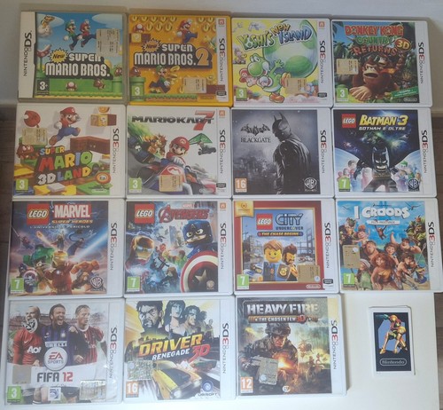 Giochi nintendo 3ds scelta - a,